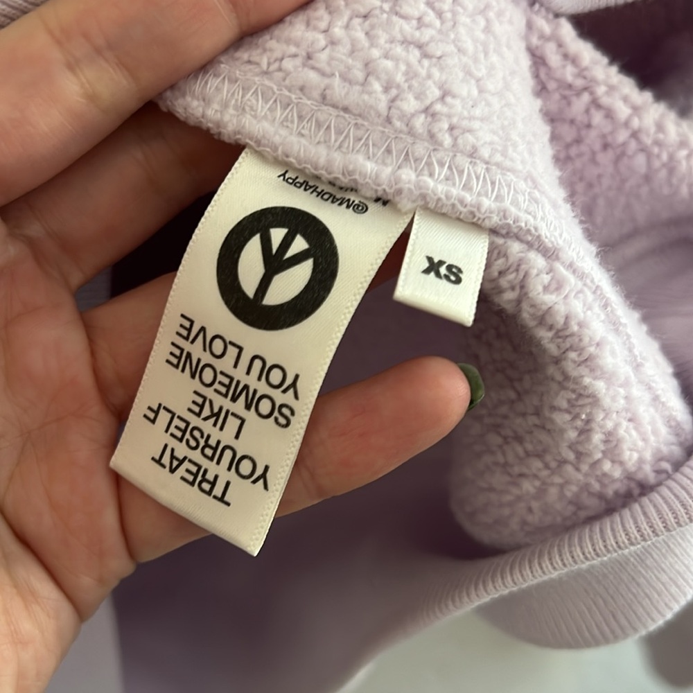 NWT Madhappy Local Optimist Outdoors Fleece Crewneck XS - Picture 7 of 9